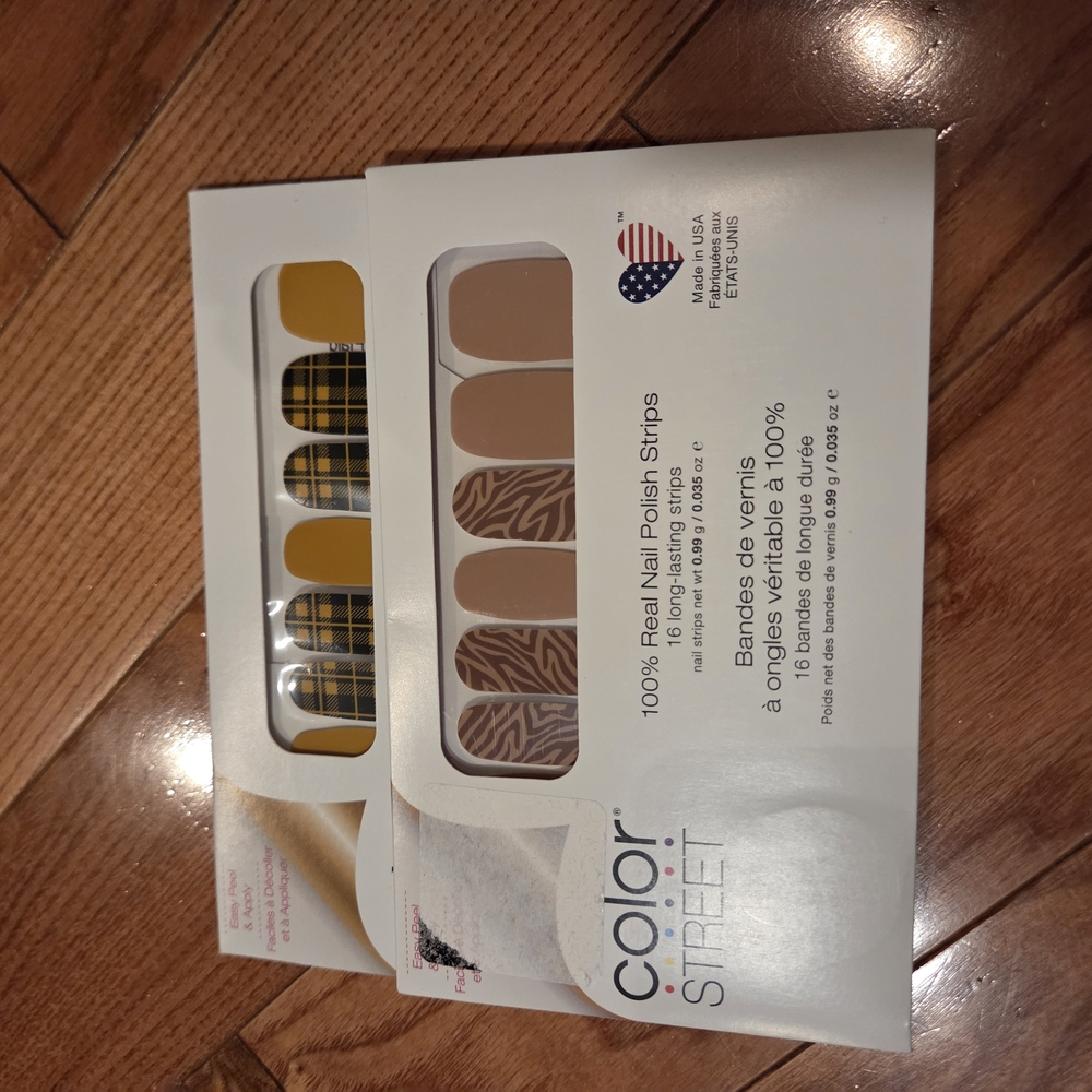 Color Street Nail Polish Strips Set